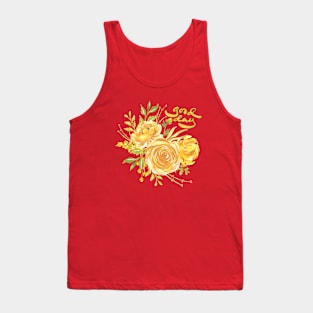 Good day with yellow flowers Tank Top